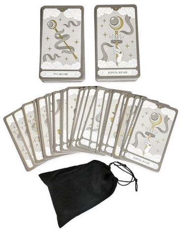 Гадальні карти Таро в жерстяній коробці - фото 4