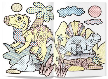 Чарівні водяні розмальовки. Динозаври - фото 3