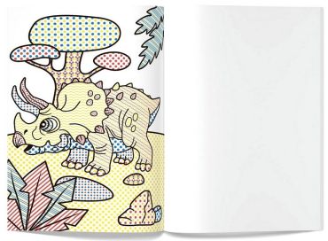 Чарівні водяні розмальовки. Динозаври - фото 4