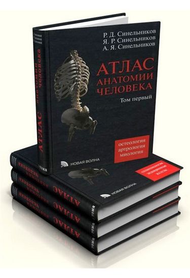 Атлас анатомії Синельникова в 4-х т. т