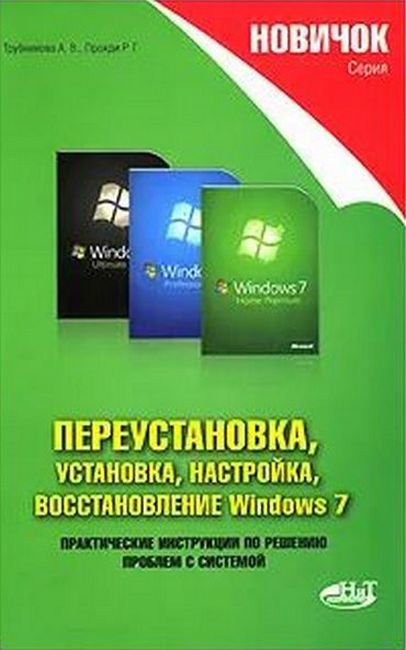 Перевод на украинский: Перевстановлення, установка, налаштування, відновлення Windows 7.