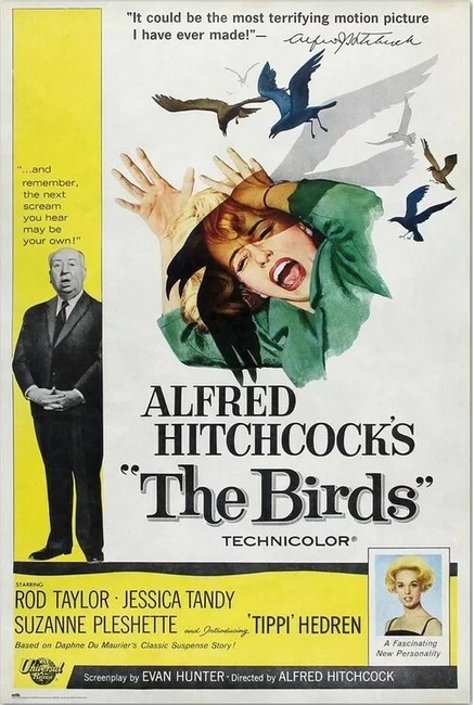 Alfred Hitchcock - The Birds (Постер)
