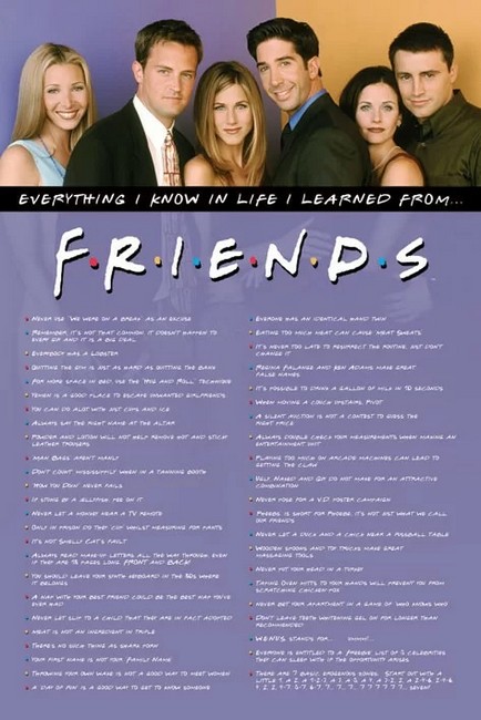 Friends - Everything I Know (Постер)