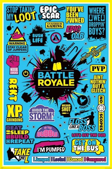 Battle Royale - Infographic (Poster)