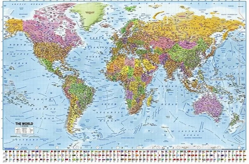 World Map (Poster)
