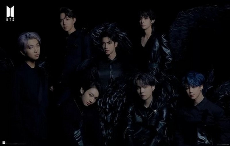BTS - Black Wings (Poster)