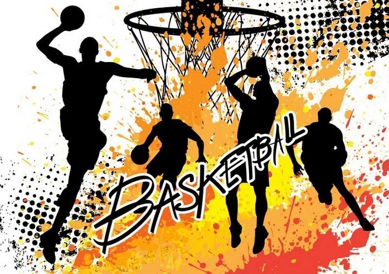 Basketball - Colour Splash (Постер)