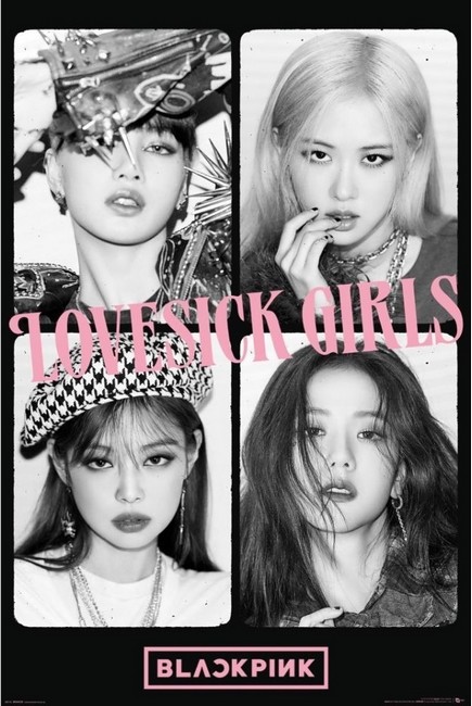 Black Pink - Lovesick Girls (Постер)