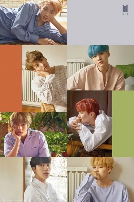 BTS - Group Collage