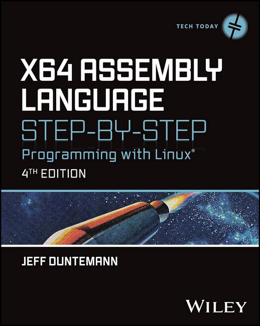 x64 Мова зборки Крок за кроком: Програмування з Linux (Tech Today) 4-те видання